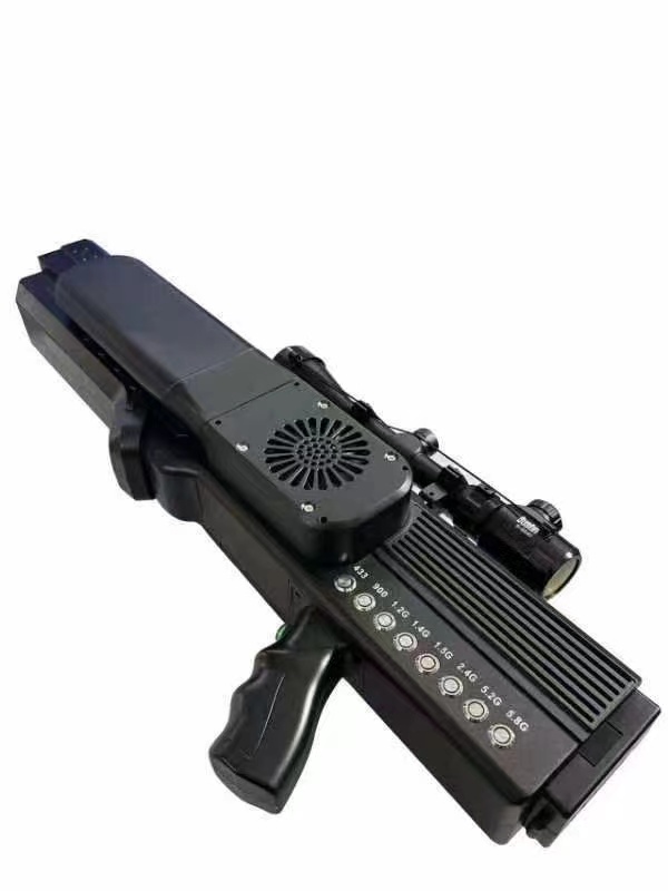  施甸手持便携式枪型低空防御反制八通道